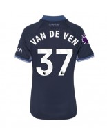 Tottenham Hotspur Micky van de Ven #37 Venkovní Dres pro Dámské 2023-24 Krátký Rukáv